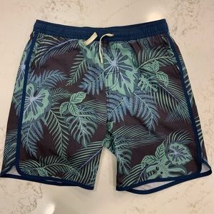 Fair Harbor kids XL high end swim trunks with compression shorts